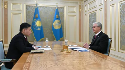 Ертаев, Токаев, Акорда, фото - Новости Zakon.kz от 09.02.2026 12:05