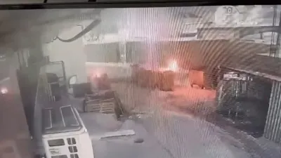 поджог баков в Астане, фото - Новости Zakon.kz от 10.02.2026 16:35