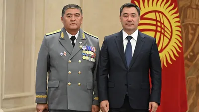 Камчыбек Ташиев, Садыр Жапаров, фото - Новости Zakon.kz от 10.02.2026 16:14