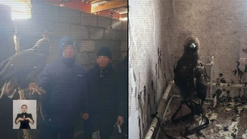 В Казахстане сотрудники особо охраняемого парка ловили редких птиц для вывоза за границу