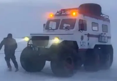 Метель, пурга, снег, погода на трассе, фото - Новости Zakon.kz от 11.02.2026 19:08