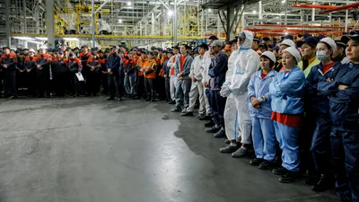 Слесаря в Костанае наградили орденом Еңбек Даңқы, фото - Новости Zakon.kz от 12.02.2026 14:16