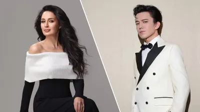 казахстанская оперная певица Зарина Алтынбаева, всемирно известный казахстанский исполнитель Димаш Кудайберген, фото - Новости Zakon.kz от 13.02.2026 13:13