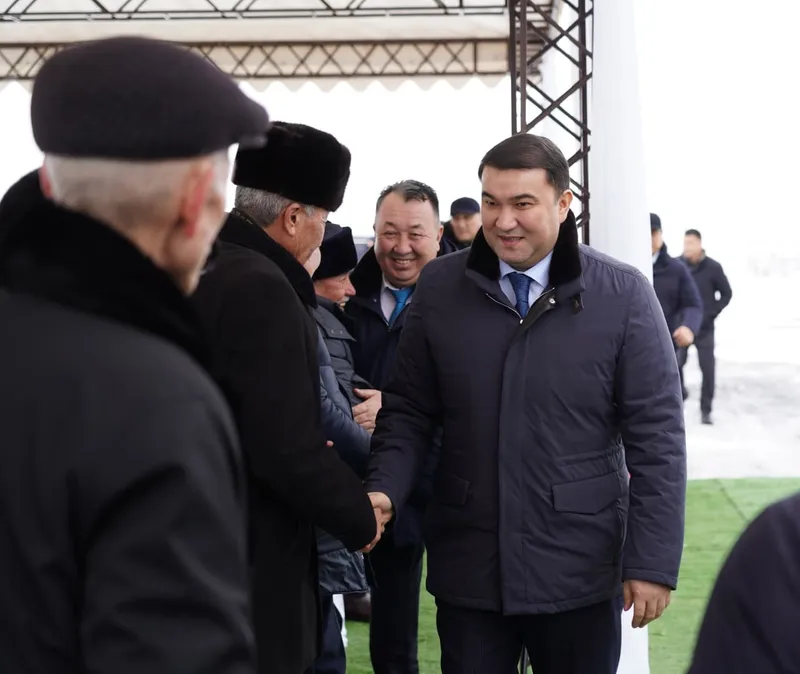 запуск газоснабжения в Туркестанской области, фото - Новости Zakon.kz от 13.02.2026 17:25