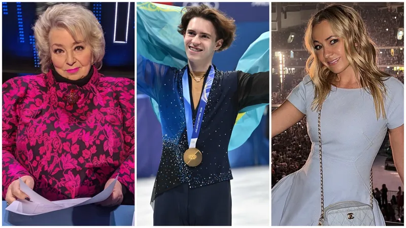 Тарасова поздравила Шайдорова с историческим "золотом" ОИ, а Рудковская обратилась к фигуристу