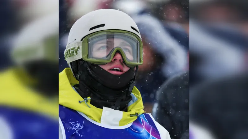 Драмой завершилось выступление могулистки Анастасии Городко на ОИ-2026