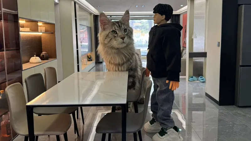 Город для кошек с метро и спа-салоном построил блогер из Китая