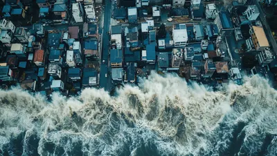 Цунами, дома, стихия, фото - Новости Zakon.kz от 15.02.2026 07:20