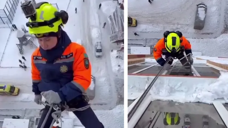 В Астане малышам пришли на помощь спасатели