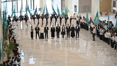 Акция "Вместе за обновление страны!", фото - Новости Zakon.kz от 16.02.2026 10:12