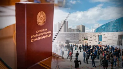 Конституция РК, референдум, выборы, избирательный бюллетень, бюллетень, бюллетени, избирательная урна, сурет - Zakon.kz жаңалық 25.02.2026 15:06