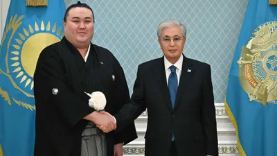 Ерсин Балтагул, президент РК, встреча в Акорде, фото - Новости Zakon.kz от 16.02.2026 13:04