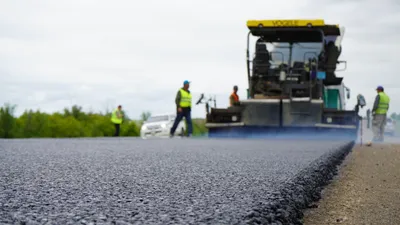 Дорожное строительство, строительство трассы, укладка асфальта, строительство дороги, ремонт дороги, ремонт трассы, фото - Новости Zakon.kz от 03.03.2026 10:32