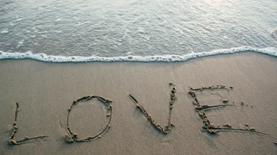 буквы, море, любовь, фото - Новости Zakon.kz от 16.02.2026 14:06