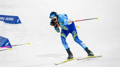 Чингиз Ракпаров завершил выступление в лыжном двоеборье на Олимпийских играх-2026, проходящих в Италии, фото - Новости Zakon.kz от 17.02.2026 18:40