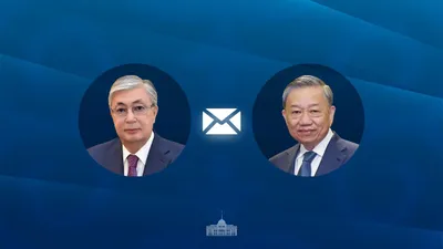 президент РК Касым-Жомарт Токаев, генеральный секретарь Центрального комитета Коммунистической партии Вьетнама То Лам, фото - Новости Zakon.kz от 17.02.2026 09:30