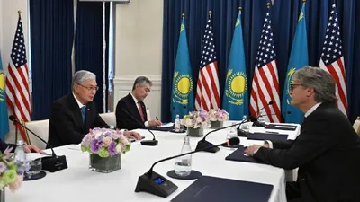 Токаев в США, фото - Новости Zakon.kz от 20.02.2026 02:00