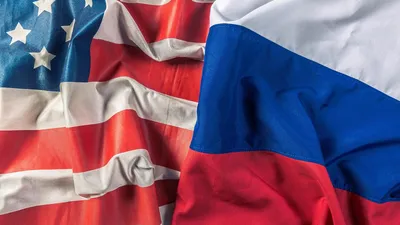 Флаги США и России, фото - Новости Zakon.kz от 19.02.2026 08:38
