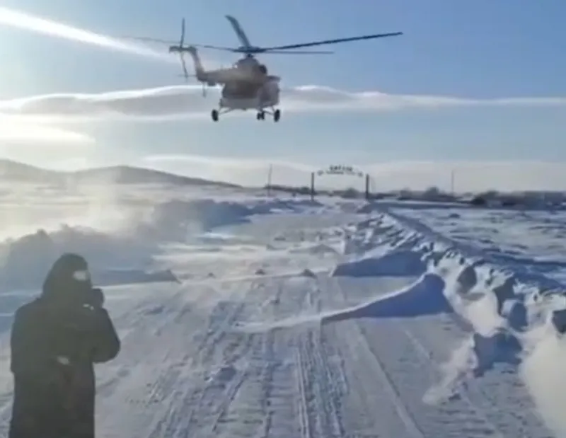 Авиация МЧС помогла найти пропавших людей в области Абай