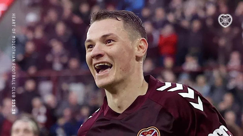 Ислам Чесноков забил первый гол за "Хартс" и принес ценную победу команде