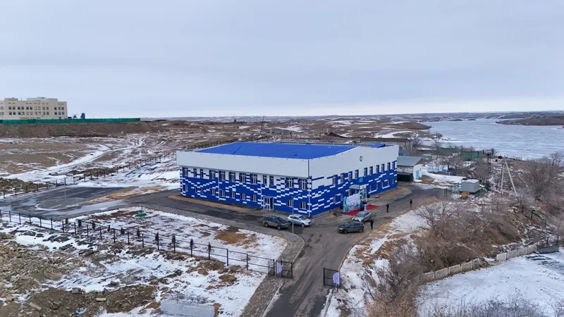 В области Улытау открылась специализированная школа гребли на байдарках и каноэ