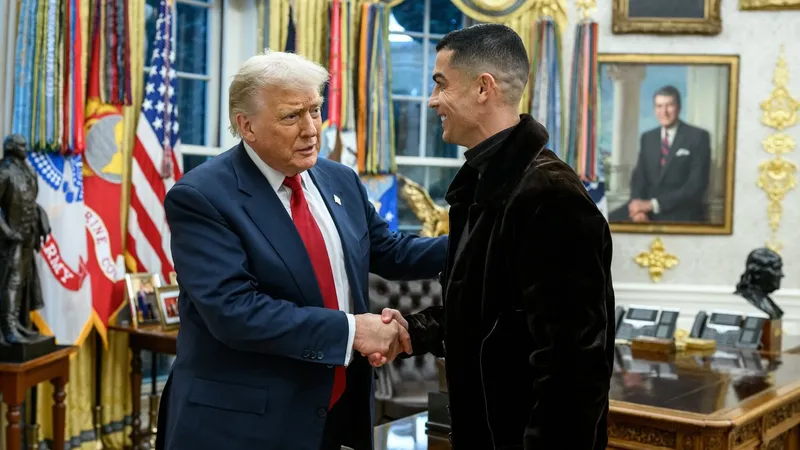 Трамп ждет Роналду в Америке