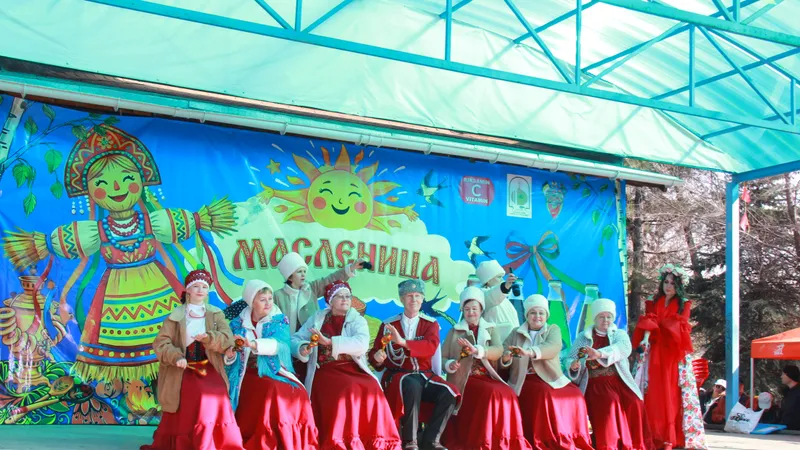 Ярко, весело и вкусно: как алматинцы отметили Масленицу – фоторепортаж