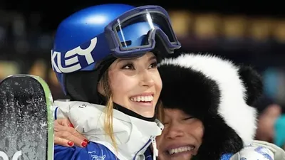 Представительница Китая Эйлин Гу обошла всех соперников в хафпайпе , фото - Новости Zakon.kz от 23.02.2026 08:38