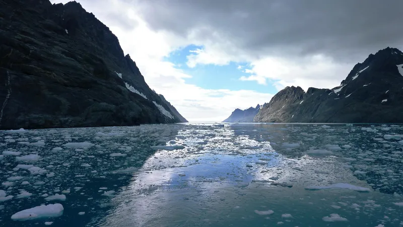 Под ледяным щитом Антарктиды обнаружены следы древнего моря
