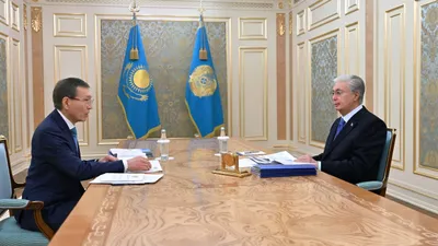 Абдиров, Токаев, Акорда, фото - Новости Zakon.kz от 24.02.2026 13:21