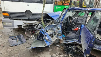 ДТП в Алматы, фото - Новости Zakon.kz от 24.02.2026 12:22