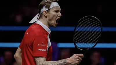 Александр Бублик успешно стартовал на турнире категории ATP-500, фото - Новости Zakon.kz от 24.02.2026 18:34