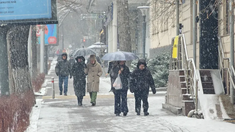 Сильный снег и морозы до -9°С обрушатся на Алматы, а чего ждать от погоды Астане и Шымкенту 26-28 февраля
