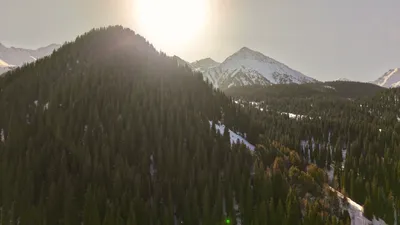 Горы, гора, горная местность, горный туризм, горы зимой, зима в горах, снег в горах, фото - Новости Zakon.kz от 12.03.2026 16:07