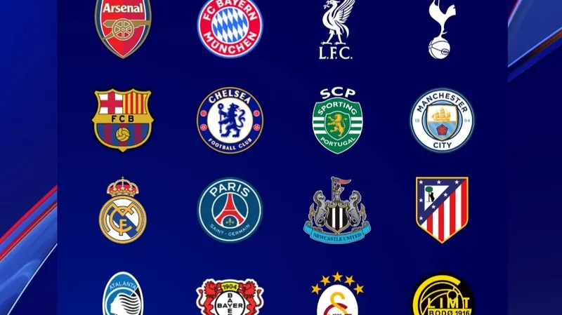 Определен расклад пар перед жеребьевкой 1/8 финала Лиги чемпионов УЕФА