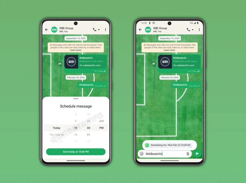 экран телефона с изображением новой функции в ватсапе, фото - Новости Zakon.kz от 26.02.2026 12:04
