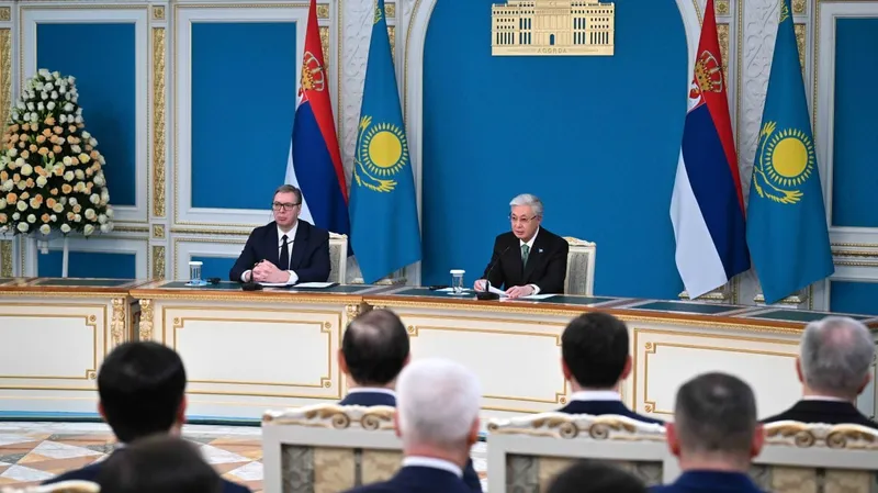 Президенты Казахстана и Сербии обсудили международные вызовы, торговлю и инновационные технологии
