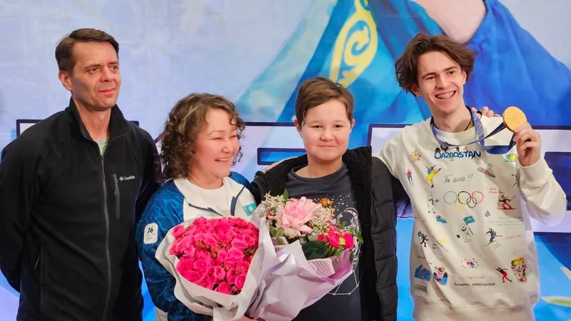 Михаила Шайдорова торжественно встретили в аэропорту Алматы