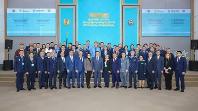 Сотрудники генпрокуратуры на мероприятии, фото - Новости Zakon.kz от 27.02.2026 18:07
