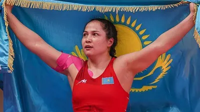Чемпионка борьбы из Казахстана Жамиля Бакбергенова , фото - Новости Zakon.kz от 01.03.2026 02:30