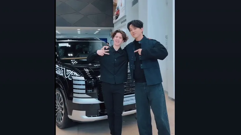 Обещал – сделал: Димаш Кудайберген вручил Михаилу Шайдорову роскошный внедорожник