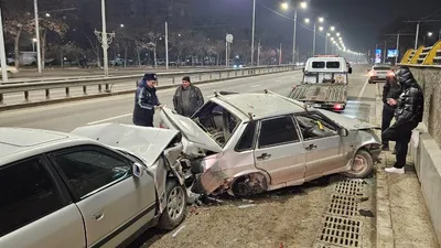 ДТП в Алматы, фото - Новости Zakon.kz от 02.03.2026 03:13