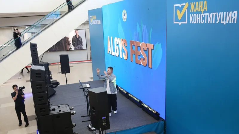 Более 5 000 алматинцев поддержали референдум в рамках концерта "ALGYS FEST"