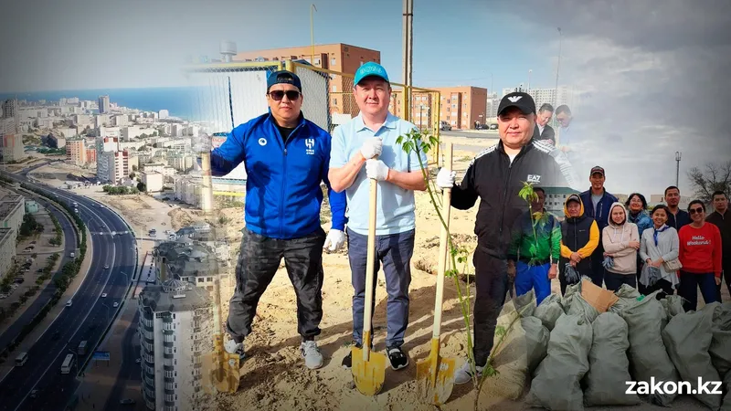 Коммунальный кризис-менеджер: Как житель Актау стал знаменитым и уважаемым среди горожан