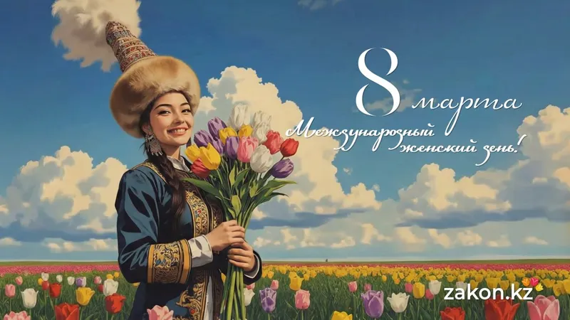 8 Марта празднуют в Казахстане: что значит Международный женский день
