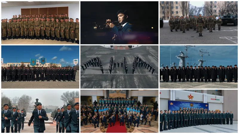 Трогательный подарок к 8 Марта подготовили военнослужащие Казахстана