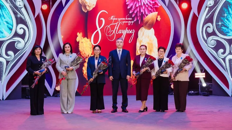 Торжественное мероприятие, посвященное Международному женскому дню, прошло в Атырау