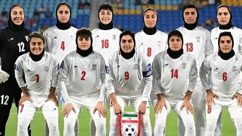 Футболистки Ирана снова отличились на чемпионате в Австралии