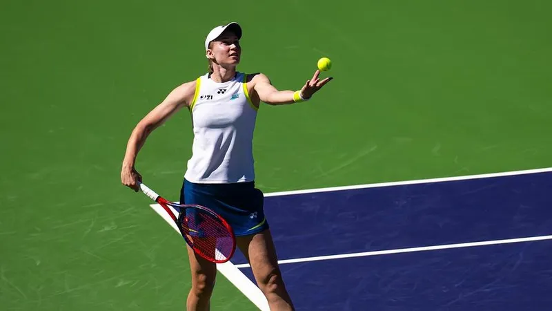 Рыбакина одолела Баптист в Индиан-Уэллсе