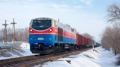 поезд, фото - Новости Zakon.kz от 08.03.2026 13:48